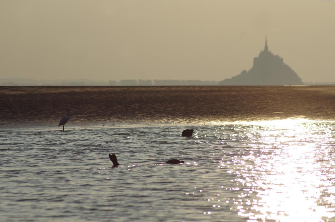Charmante Maison De Pecheur En Baie Du Mont Saint Michel Genêts Exteriör bild